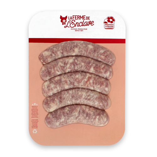 Saucisses nature (x 6)